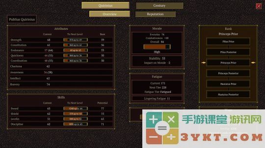 回合制历史角色扮演游戏《征服与反叛》Steam页面公布 发售日待定